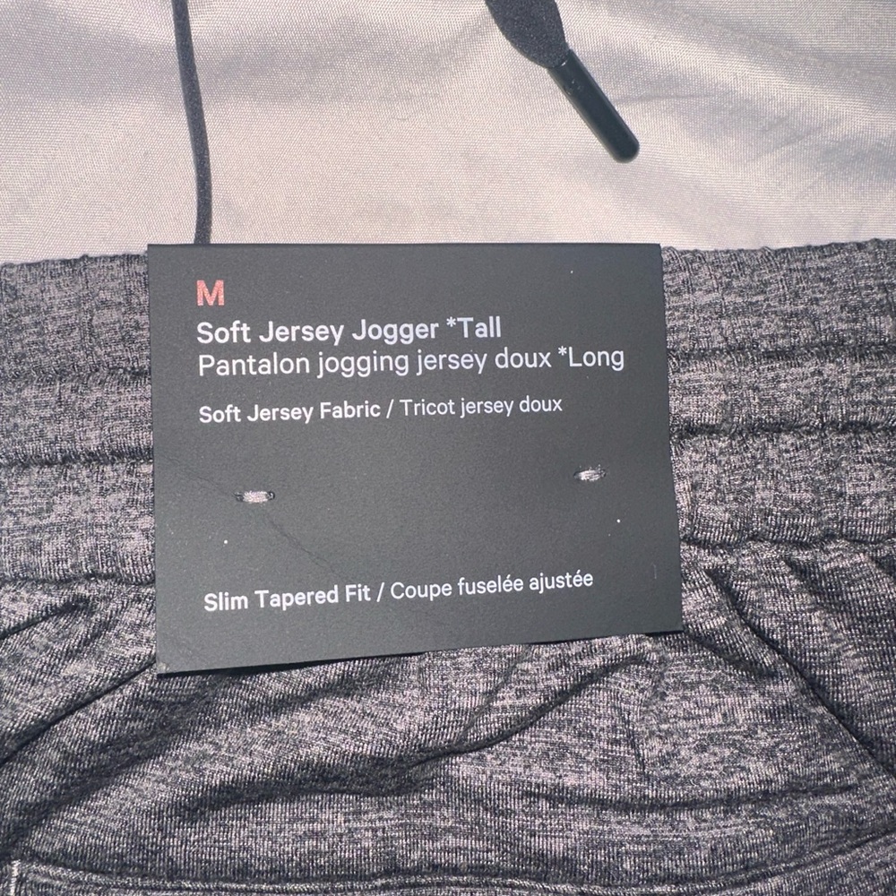 lululemon athletica Men's Charcoal Joggers - Picture 2 of 2